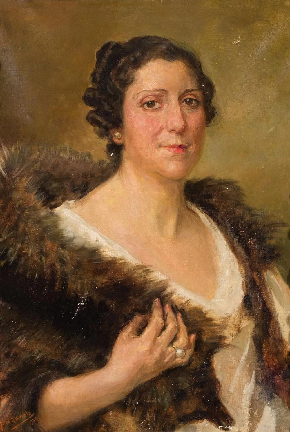José Garnelo y Alda - Ritratto di donna 1938